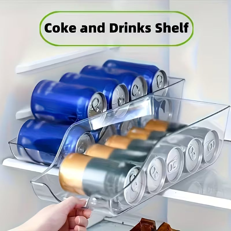 All-in-One Fridge Organizer Box for Cans and Drinks
