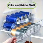 All-in-One Fridge Organizer Box for Cans and Drinks