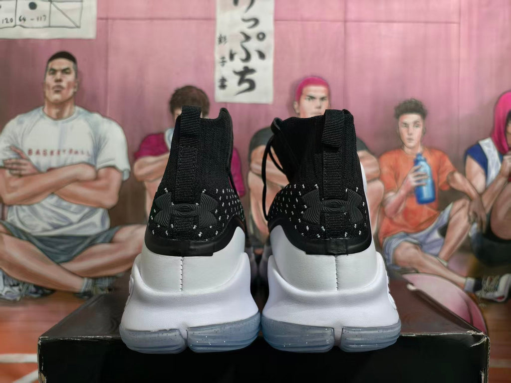 Nike LeBron 20 Basketball Shoes in White and Black