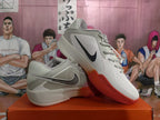Nike Basketball Sneakers Gray and Red