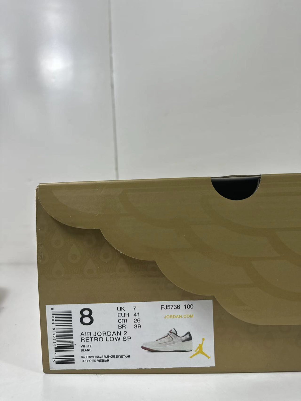 Jordan Air Jordan 2 Low Chinese New Year Sneakers White FJ5736-100