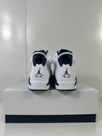 Jordan Air Jordan 6 Retro Olympic London Sneakers White Navy CT8529-164