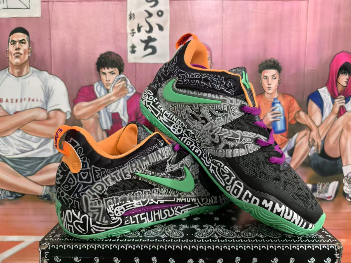 Nike KD Basketball Sneakers Black Camouflage