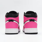 Jordan High-Top Sneakers Hot Pink Black White 555112-002