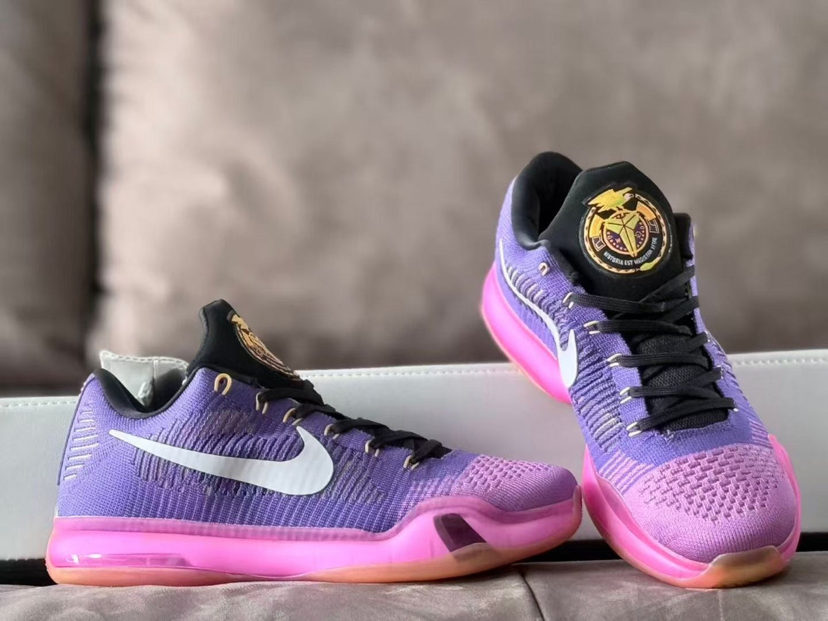 Nike Kobe 10 Opening Night Basketball Shoes Purple Pink