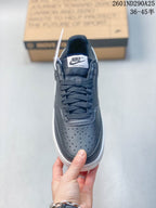 Nike Court Vision Low Sneakers Navy White 2601ND290A25