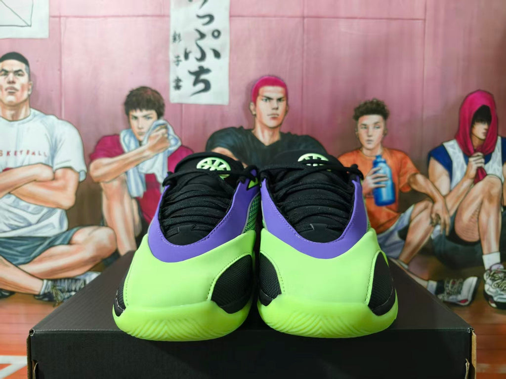 Jordan Luka 1 Basketball Shoes Purple Green