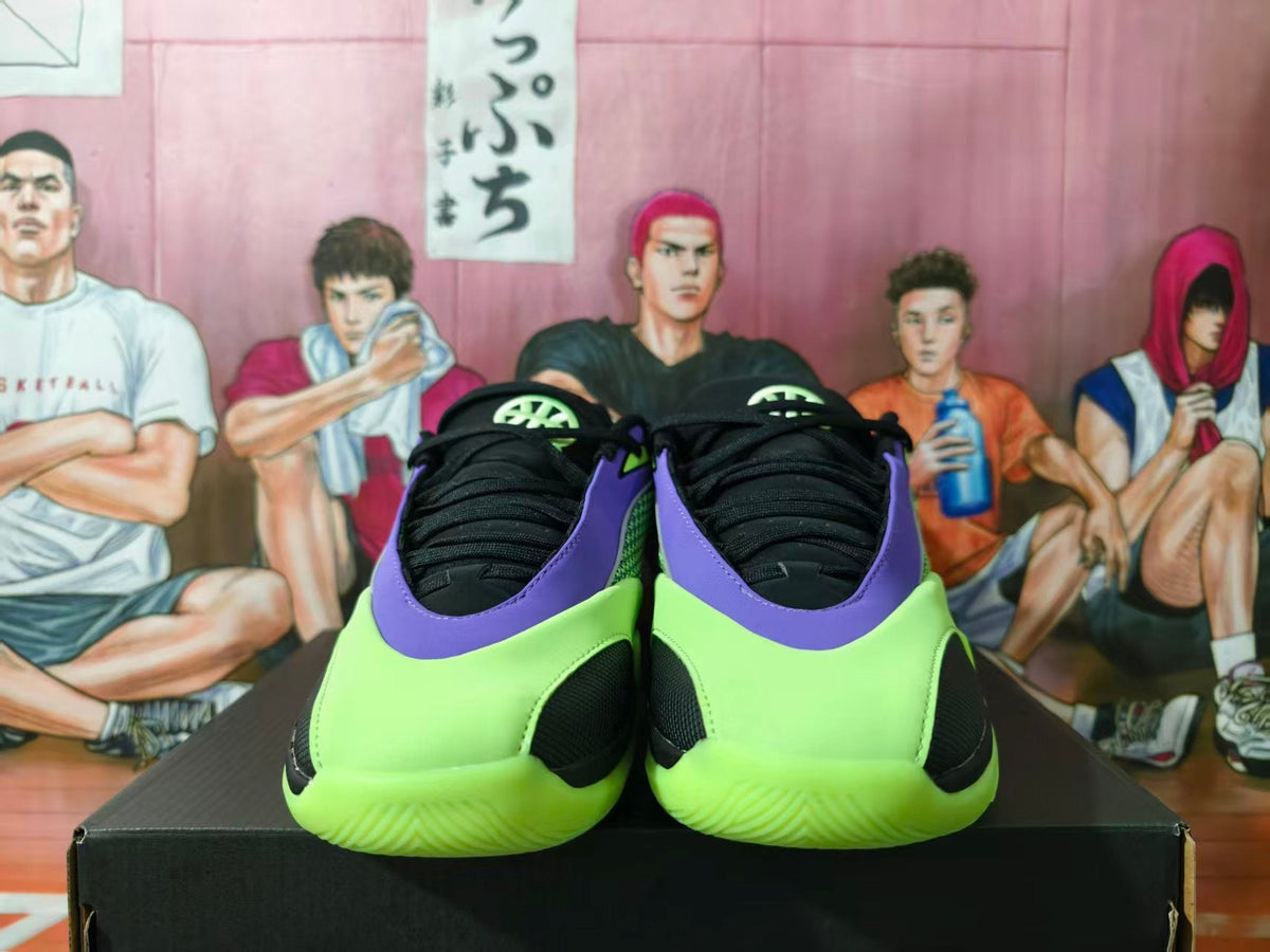 Jordan Luka 1 Basketball Shoes Purple Green