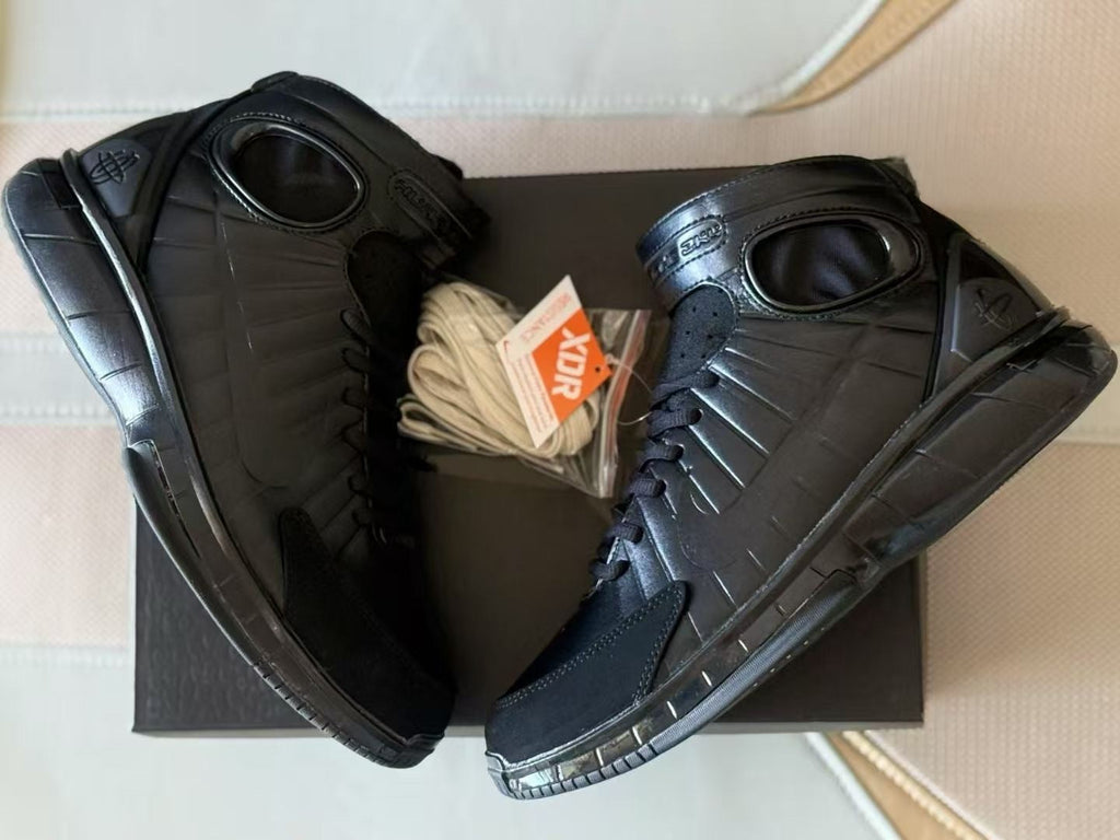 Nike Air Zoom Huarache 2K4 Black Basketball Shoes
