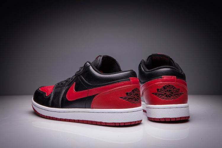 Jordan Air Jordan 1 Low Black Red Sneakers