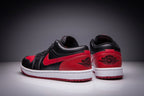 Jordan Air Jordan 1 Low Black Red Sneakers