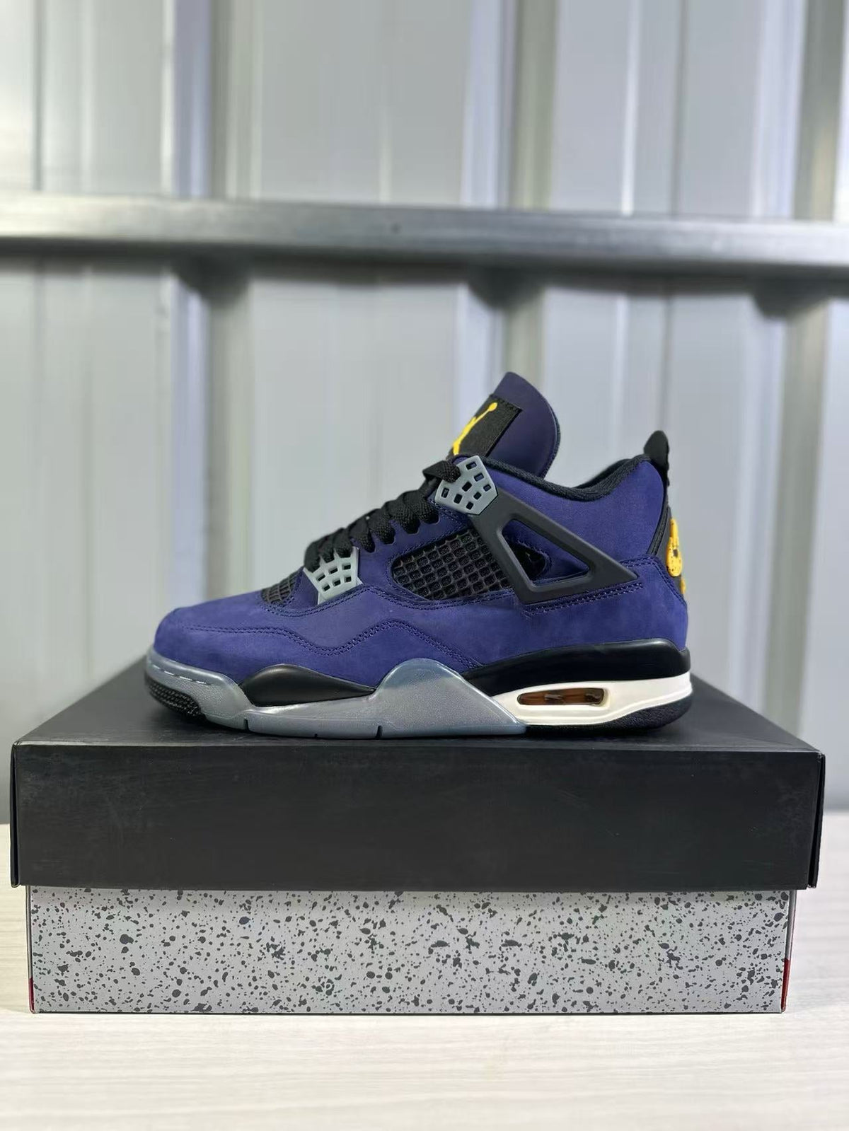 Jordan Air Jordan 4 Retro Lakers Purple Sneakers FV5029-500