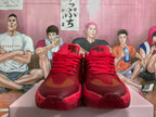 Red Basketball Sneakers