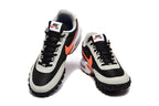 Nike Air Max Waffle SP Black and Bright Orange Sneakers