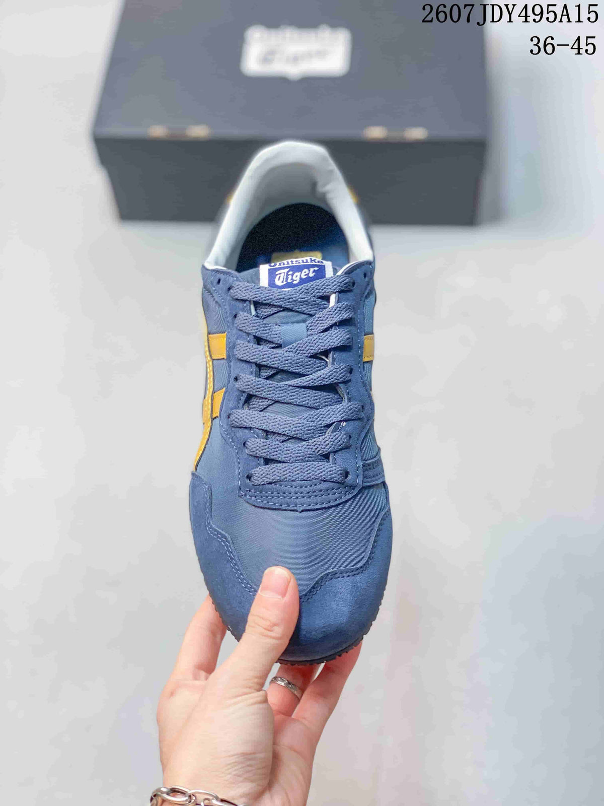 Onitsuka Tiger Serrano Sneakers Blue and Yellow 2607 JDY495A15