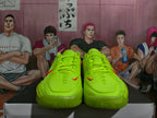 Nike GT Basketball Shoes in Volt Green and Red