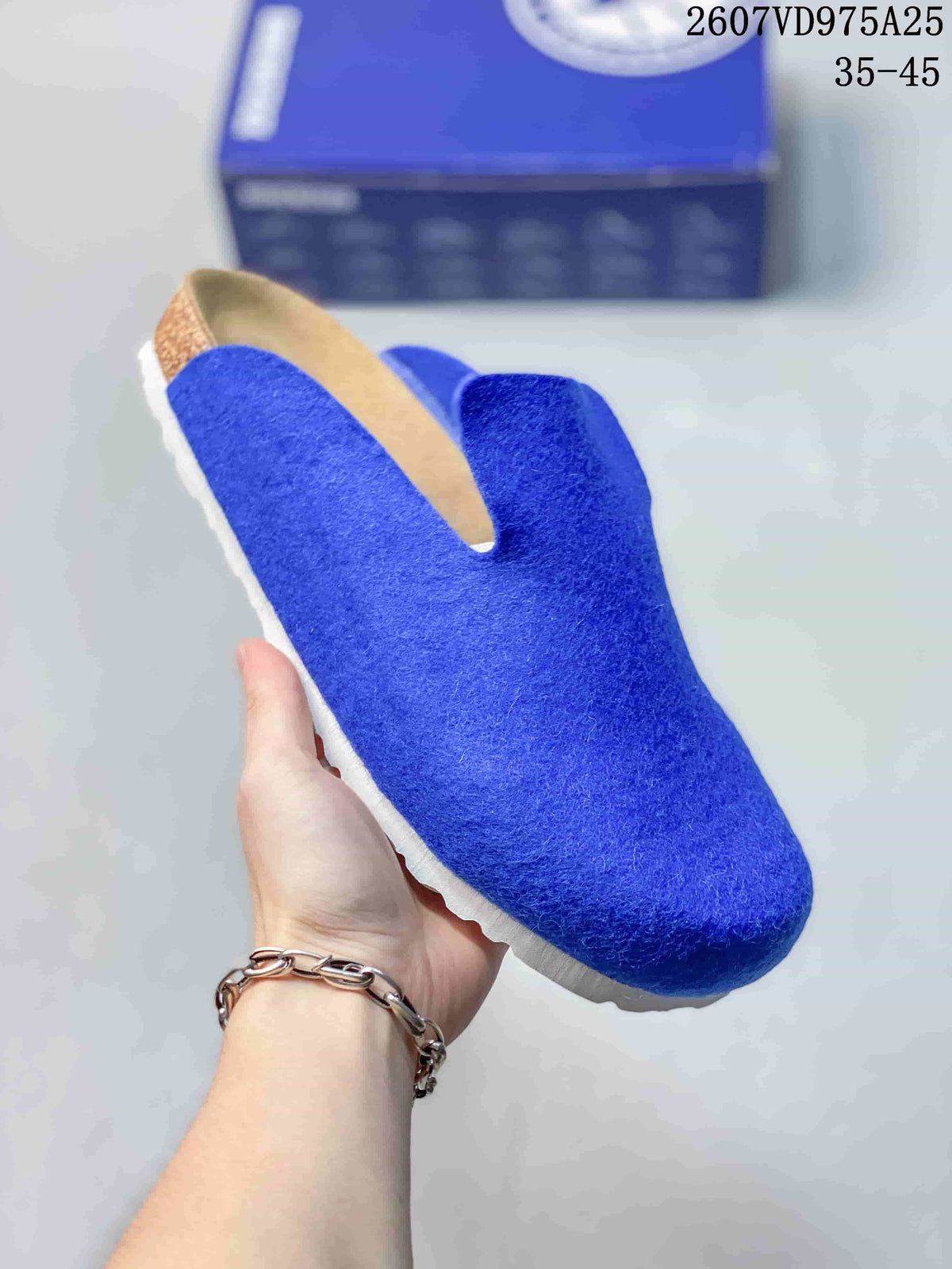 Birkenstock Amsterdam Clog 1011220 in Blue, Red and Gray