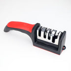 4-Stage Professional Knife Sharpener with Non-Slip Handle