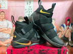Nike LeBron Soldier 11 Black and Gold Basketball Shoes