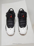 Jordan 6 Rings Black White Red Sneakers