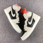 Jordan Air Jordan 1 High OG Gray Black Pink Sneakers 555088-018