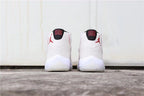 Jordan Air Jordan 11 Platinum Tint White Red Sneakers