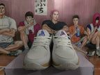 Nike JA Basketball Sneakers White Blue Tan