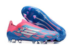 adidas F50 Laceless Soccer Cleats Pink Blue