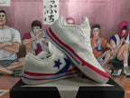 Converse Star Series Sneakers White Blue Red