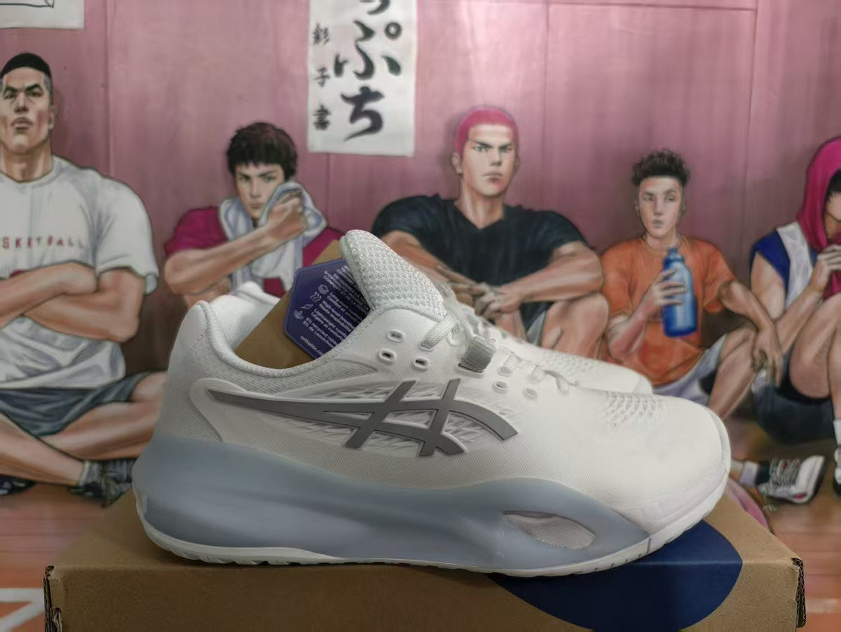 ASICS White Basketball Shoes