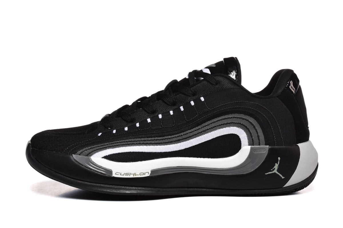 Jordan 921 Black and White Basketball Sneakers