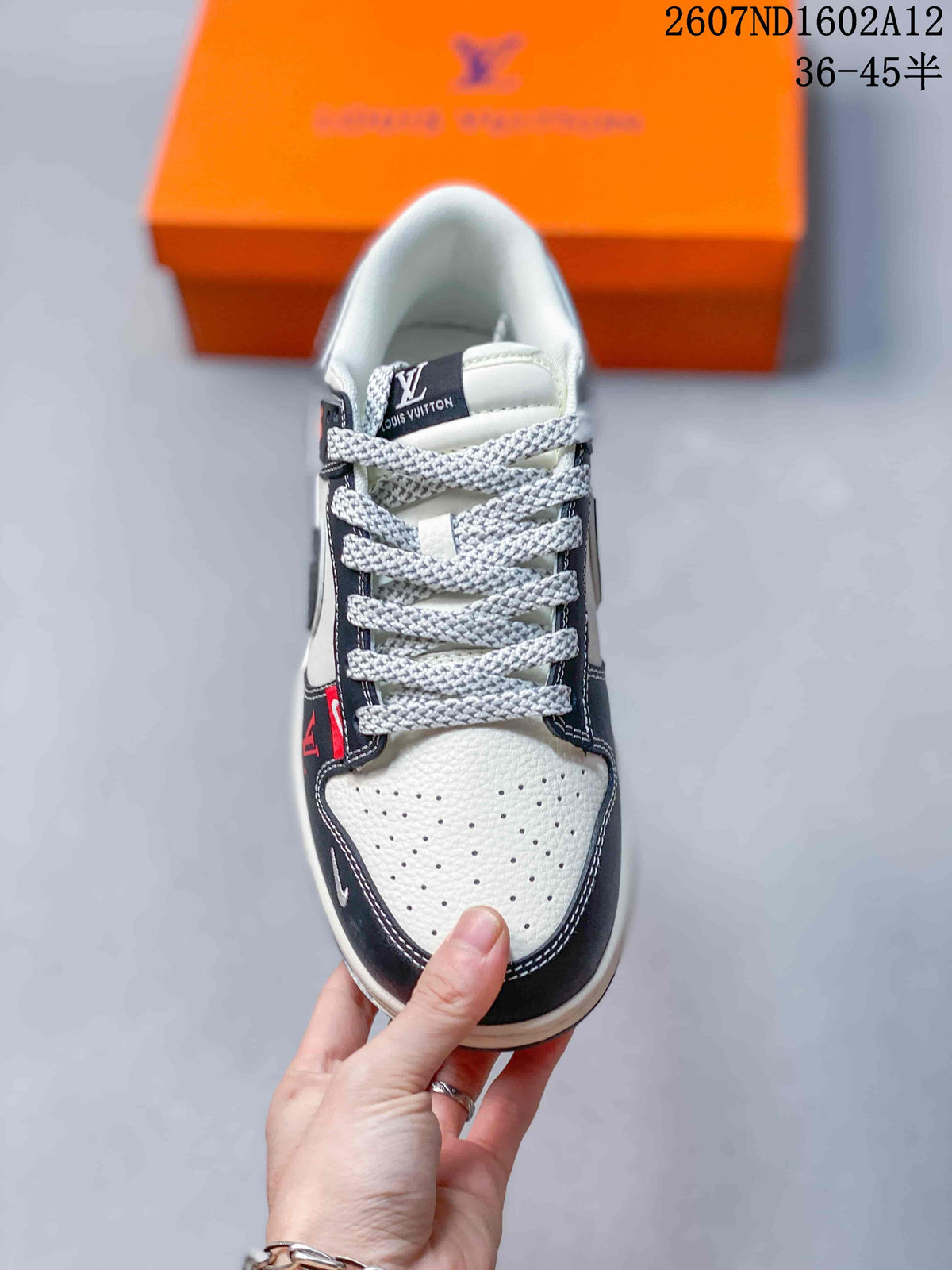 Nike SB Dunk Low Black White Red Sneakers