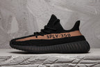 Yeezy 350 V2 Black Peach Stripe Sneakers