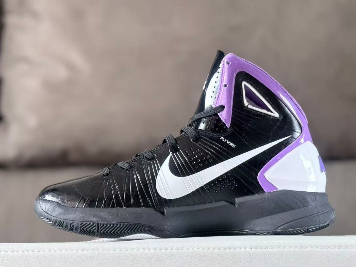 Nike Zoom Kobe 7 Basketball Shoes Black White Purple