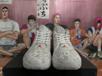 Jordan Basketball Sneakers White and Gold