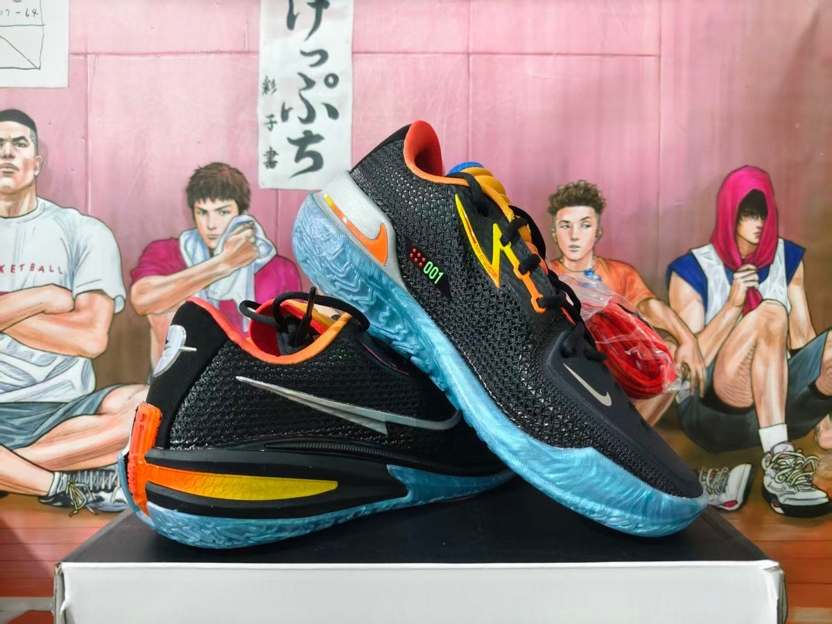 Nike LeBron 21 Black and Orange Basketball Shoes