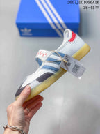 adidas Samba Jane W White Velcro Sneakers 711060TIT