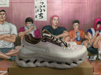 On Cloud Sneakers Gray White