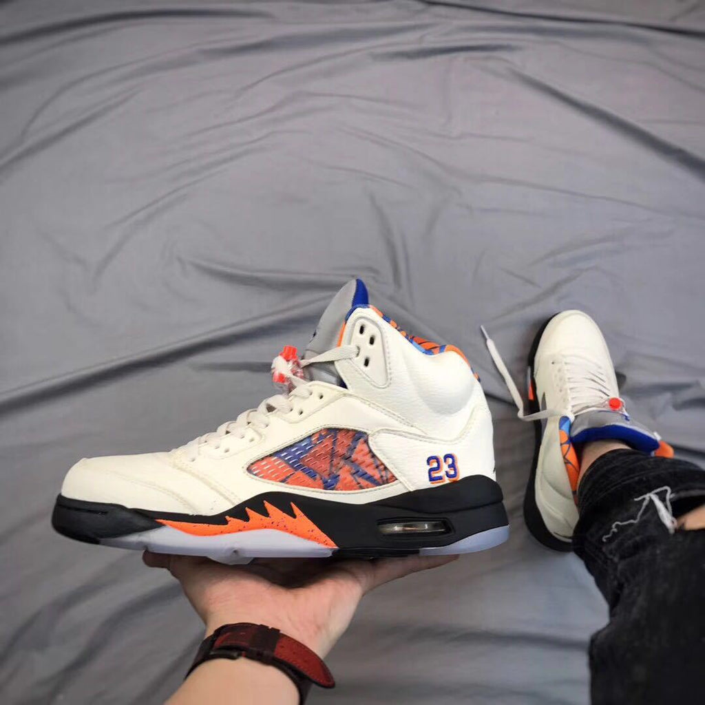 Jordan Air Jordan 5 International Flight White Red Sneakers