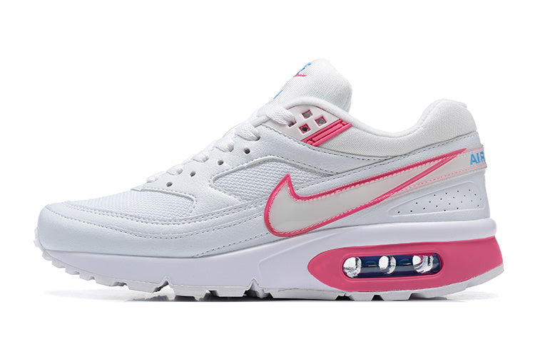 Nike Air Max BW Sneakers in White and Pink