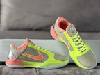 Nike Kobe 5 Basketball Shoes in Volt and Coral
