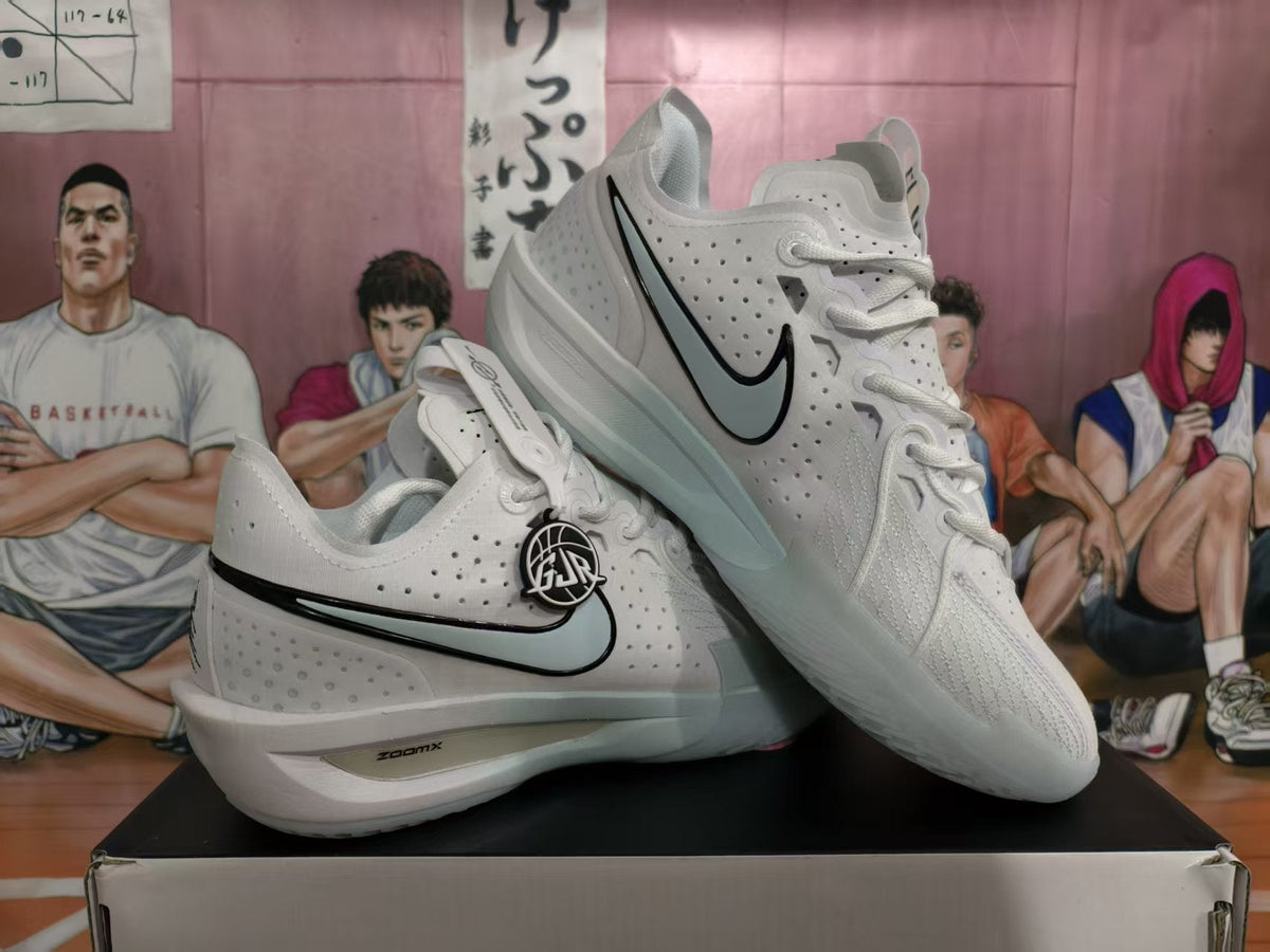 Nike LeBron Basketball Shoes White Grey