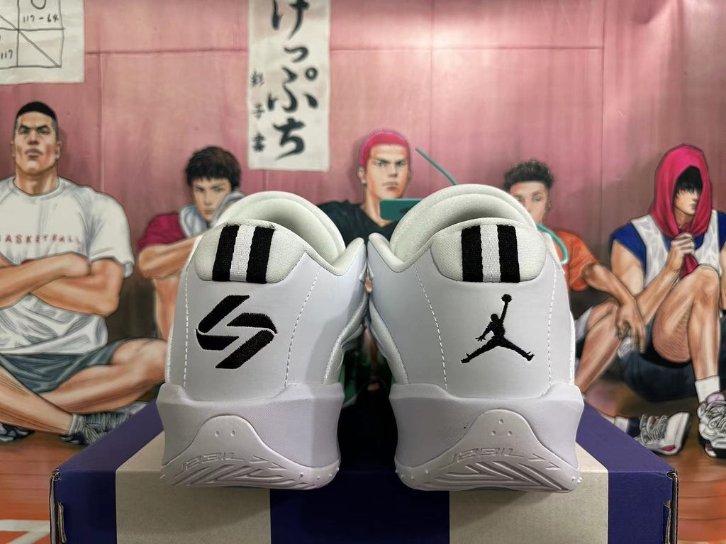 Jordan Luka 4 Basketball Shoes White Green