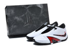 Nike LeBron 20 Low White Black Red Basketball Shoes