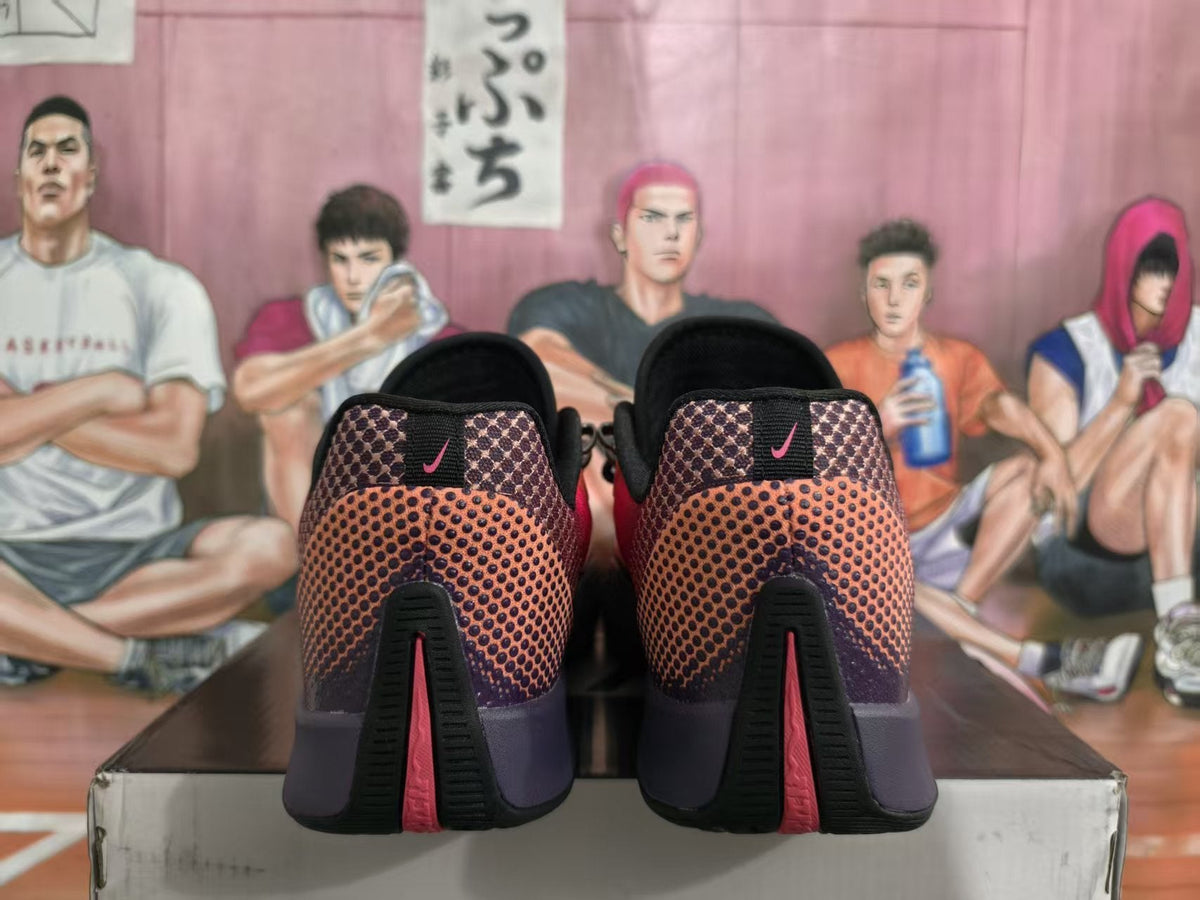 Nike Basketball Sneakers Red and Black