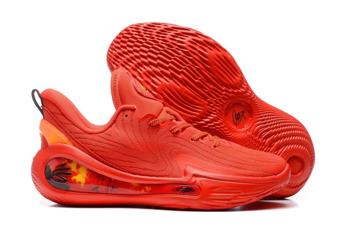 Red Basketball Sneakers Style 901-09