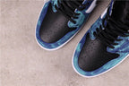Jordan Air Jordan 1 Tie-Dye High-Top Sneakers Blue Black White
