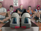 Nike LeBron XX Low Basketball Shoes Grey Pink