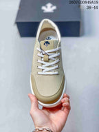 DESCENTE Beige Casual Sneakers with White Sole 2607GDD849A19