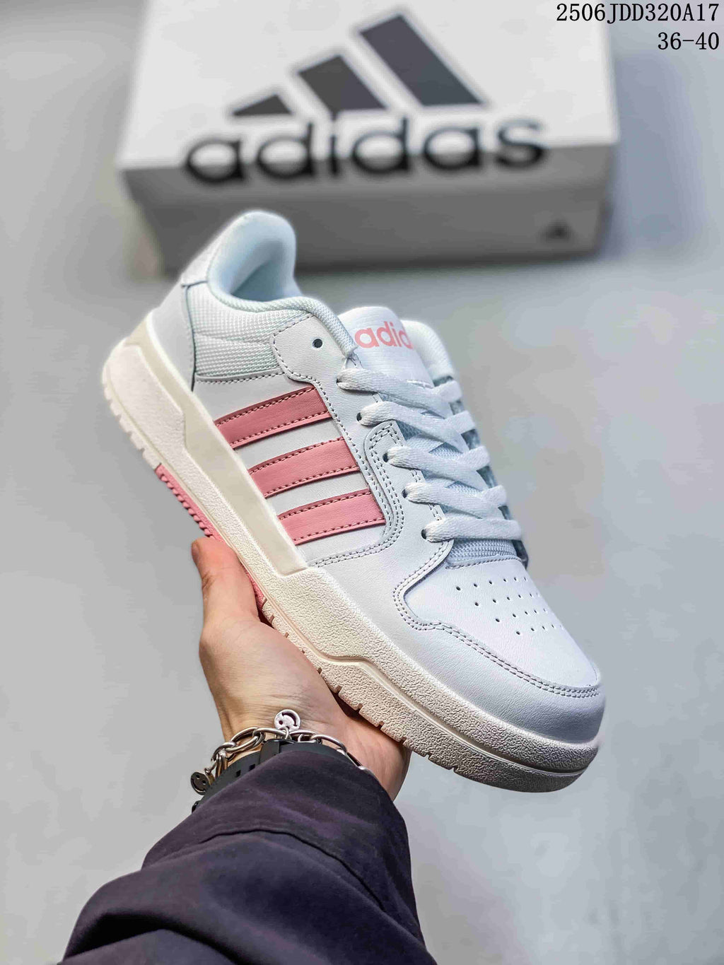 adidas Entrap Sneakers White and Pink GW5499